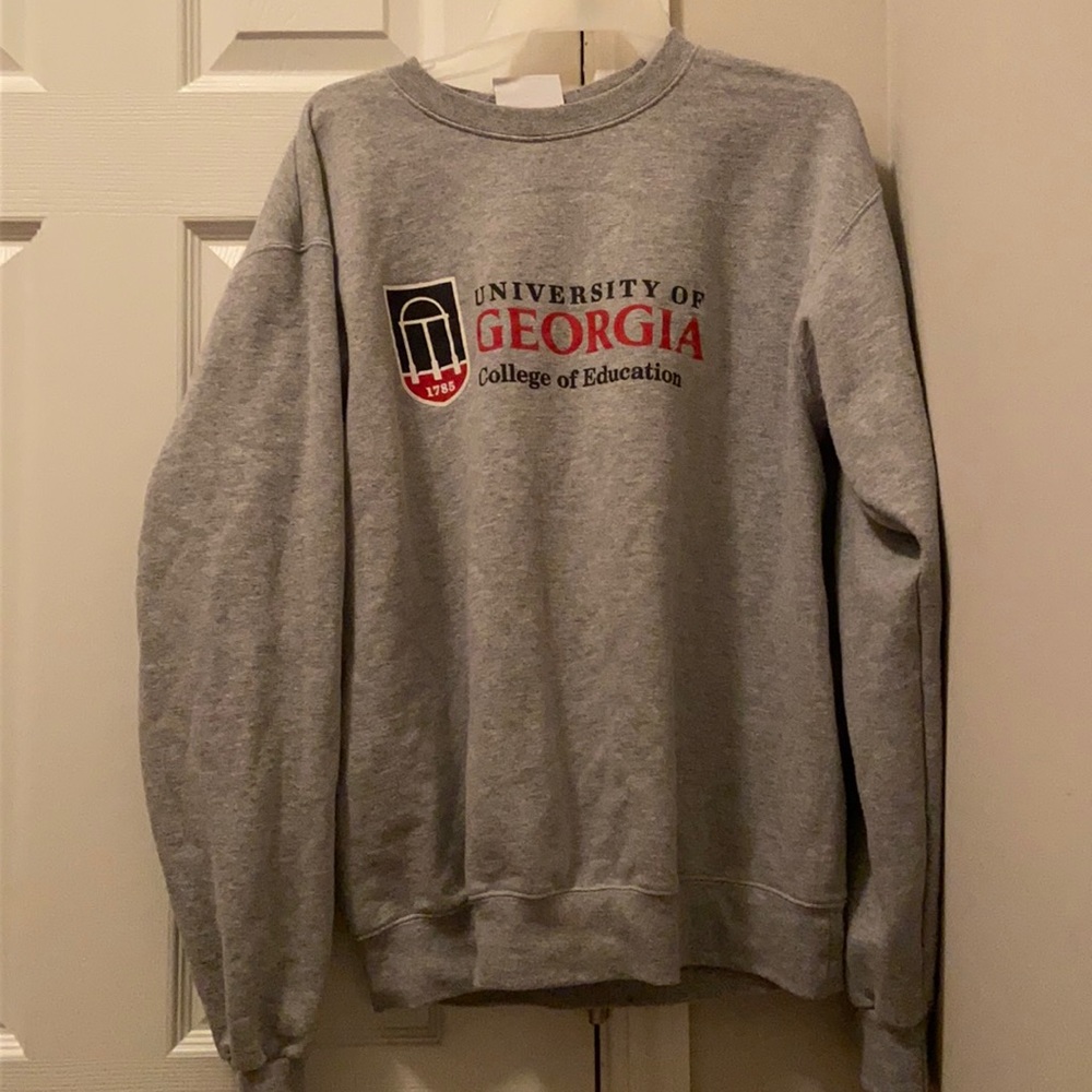 Grey Champion UGA sweatshirt size Medium